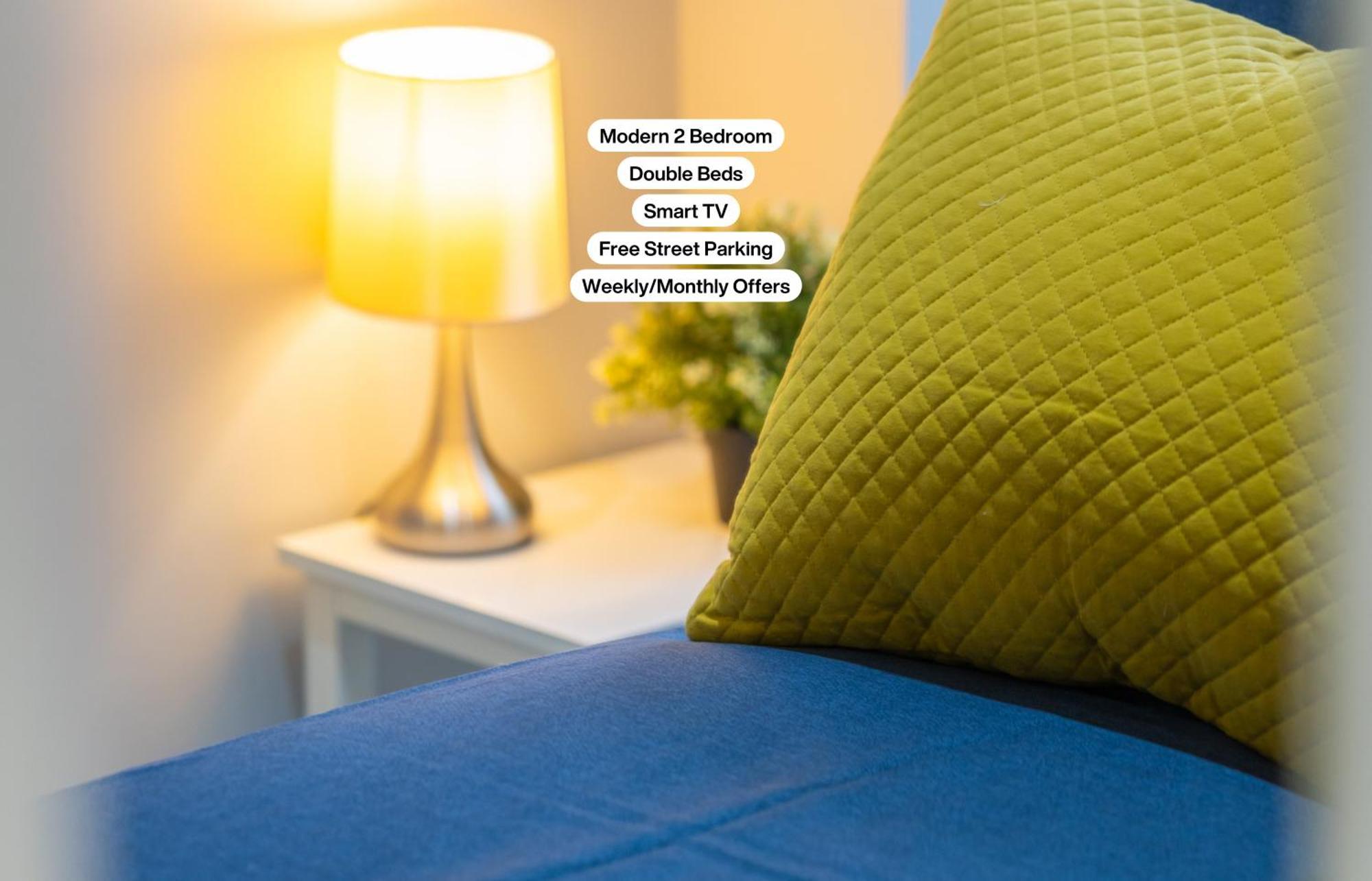 Central Serviced Apartments - 2 Bedroom - Ground Floor - Monthly & Weekly Bookings Welcome - Free Street Parking - 2 Double Beds - Wifi - Smart Tvs In Rooms - Fully Equipped - Heating 24-7 - Contractor & Short Stay Favourite Dundee Exterior foto
