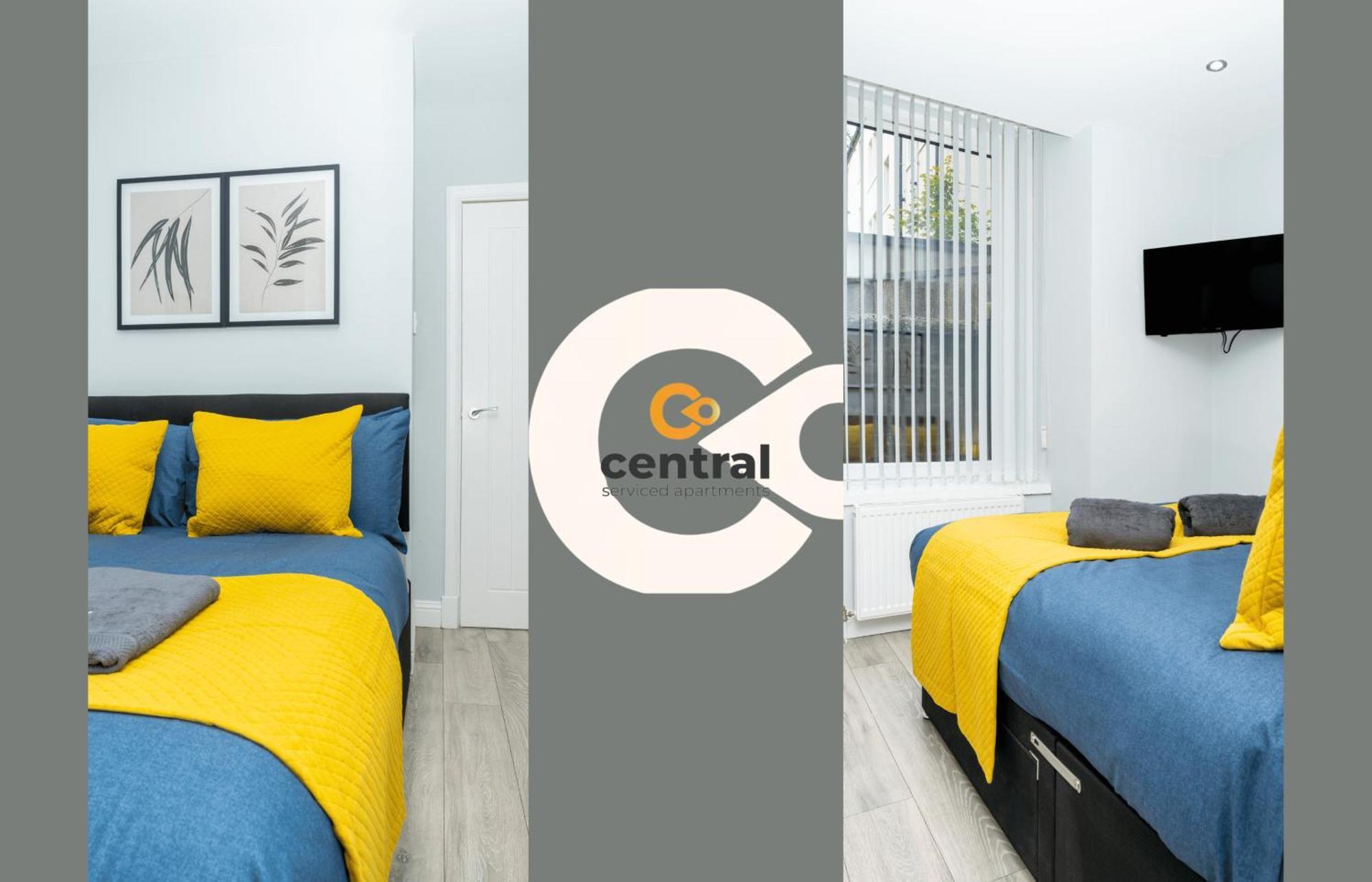Central Serviced Apartments - 2 Bedroom - Ground Floor - Monthly & Weekly Bookings Welcome - Free Street Parking - 2 Double Beds - Wifi - Smart Tvs In Rooms - Fully Equipped - Heating 24-7 - Contractor & Short Stay Favourite Dundee Exterior foto