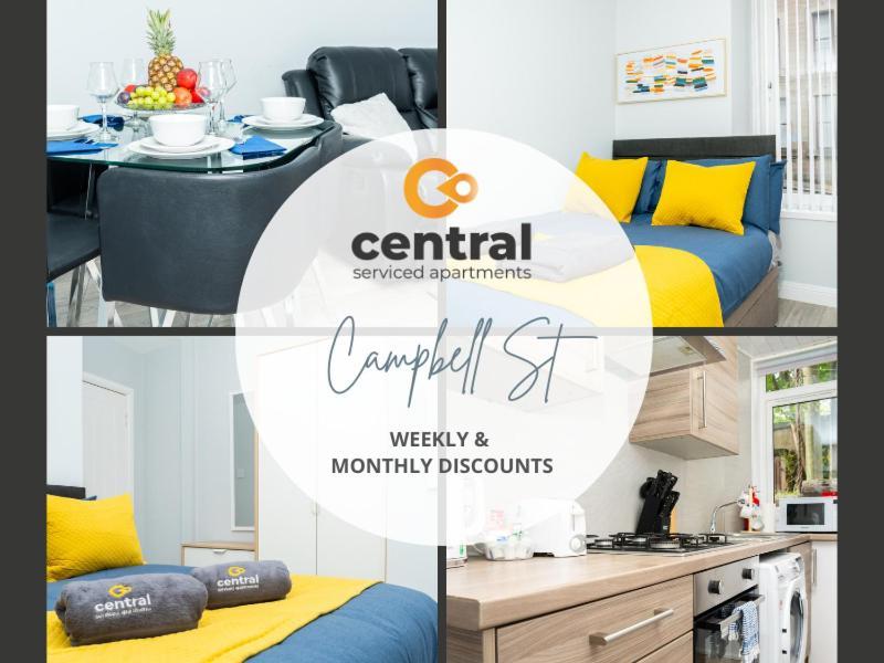 Central Serviced Apartments - 2 Bedroom - Ground Floor - Monthly & Weekly Bookings Welcome - Free Street Parking - 2 Double Beds - Wifi - Smart Tvs In Rooms - Fully Equipped - Heating 24-7 - Contractor & Short Stay Favourite Dundee Exterior foto
