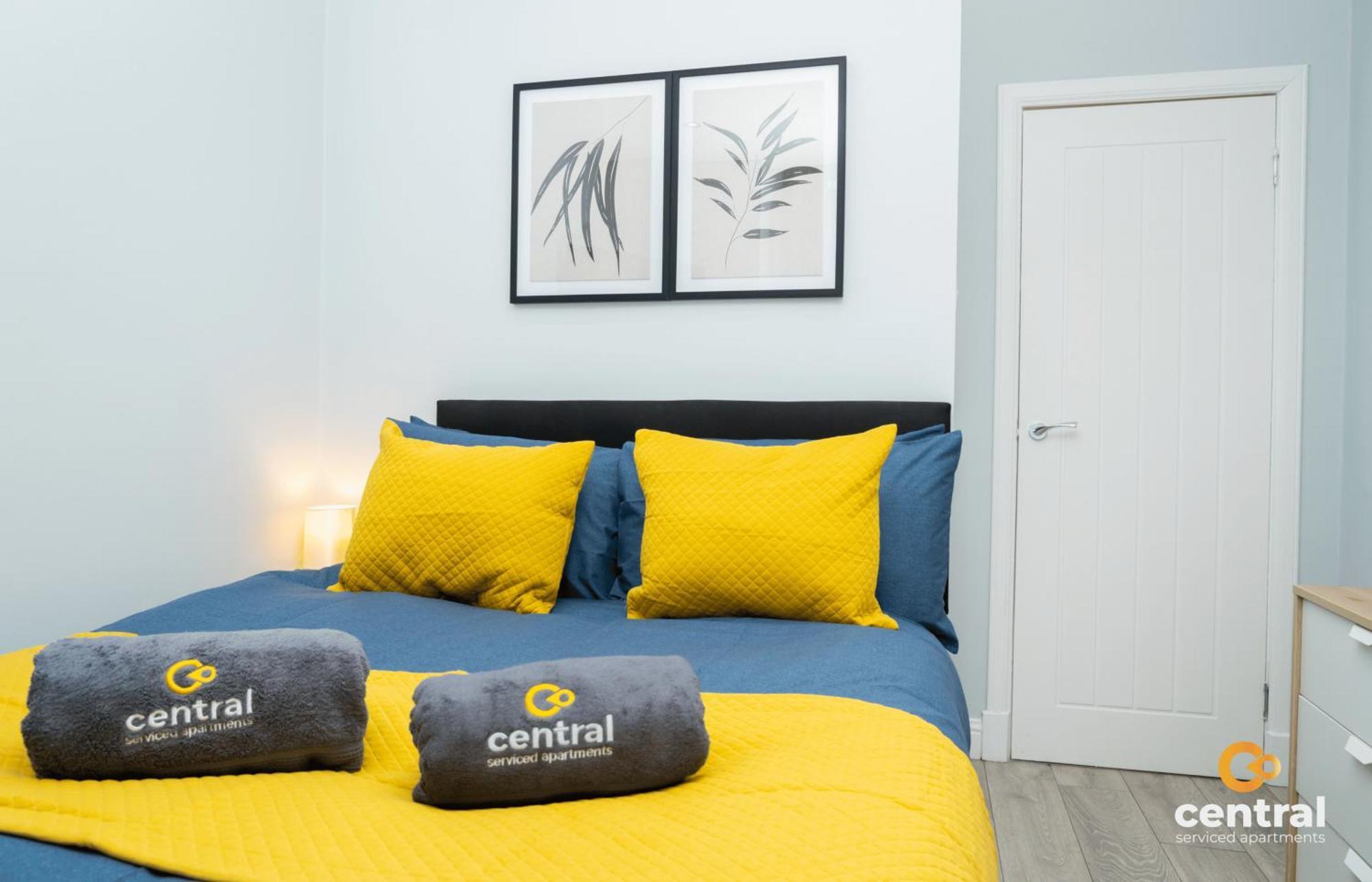 Central Serviced Apartments - 2 Bedroom - Ground Floor - Monthly & Weekly Bookings Welcome - Free Street Parking - 2 Double Beds - Wifi - Smart Tvs In Rooms - Fully Equipped - Heating 24-7 - Contractor & Short Stay Favourite Dundee Exterior foto